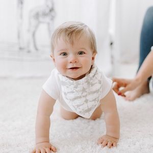 Aden + Anais Classic Muslin Bandana Bib - Hear Me Roar Beetle Print *NEW*